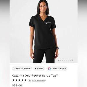 Figs Scrub Top